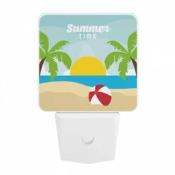 Night Light, A Beach Scene With A Sun 9 Night Light, A Beach Scene With A Sun -Pattern Night Light 00ceb8626c23429839d30a1d4757d5169e1aea05