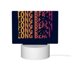 Rectangular Acrylic Night Light, A Colorful Poster Advertising Summer Adventures. 11 Rectangular Acrylic Night Light, A Colorful Poster Advertising Summer Adventures. -Pattern Night Light 01a56fe8a9f3917aba00a9261c3f0e127d89d8fa