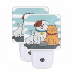 Night Light Set Of 2, A Dog