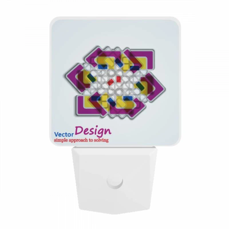 Night Light, A colorful geometric design with a purple background. Night Light, A Colorful Geometric Design With A Purple Background. -Pattern Night Light 03b30e6a72fd5fe6ee7802b2023d6fe50785b33d