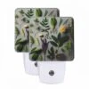 Night Light Set Of 2, A Collection Of Various Plants And Herbs. 1 Night Light Set Of 2, A Collection Of Various Plants And Herbs. -Pattern Night Light 055910fc62810f1f2e5fd72d165b44f30b39297b