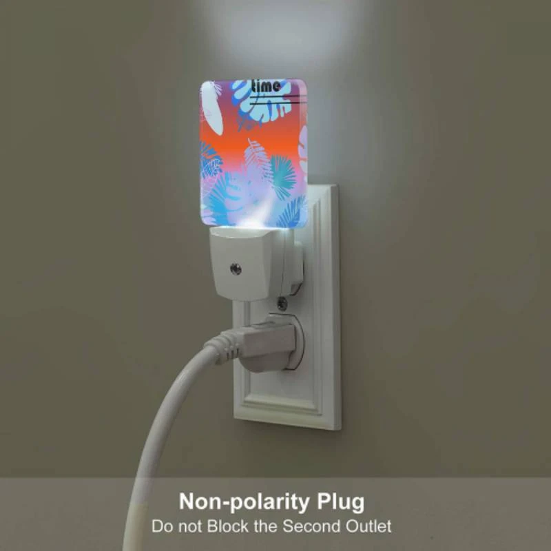 Night Light, A colorful image of leaves and flowers with the words "Summer Time" written above it. Night Light, A Colorful Image Of Leaves And Flowers With The Words "Summer Time" Written Above It. -Pattern Night Light 066f891e604faadbbde558edf29df0ea6e3be0da