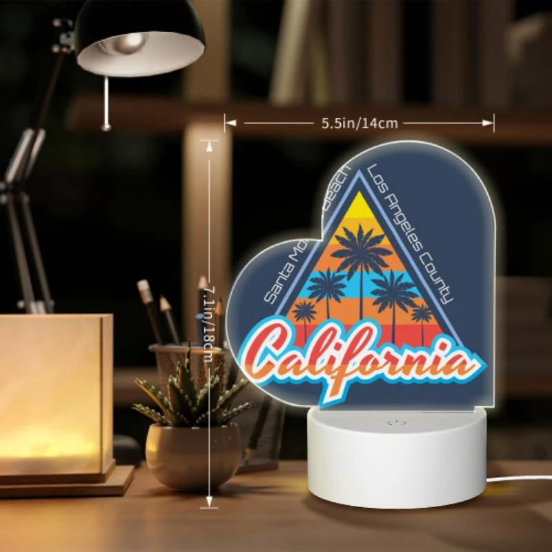 Love Acrylic Night Light, A colorful logo for California. Love Acrylic Night Light, A Colorful Logo For California. -Pattern Night Light 0a7dc7c86a59ca8c0899121b7f404d379fc55791