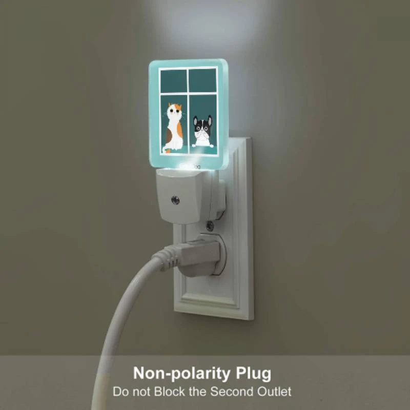 Night Light, A cat and a dog are sitting next to each other Night Light, A Cat And A Dog Are Sitting Next To Each Other -Pattern Night Light 0b31cad7fbdd8c49677d967825bf4d2d2cc6e0e1