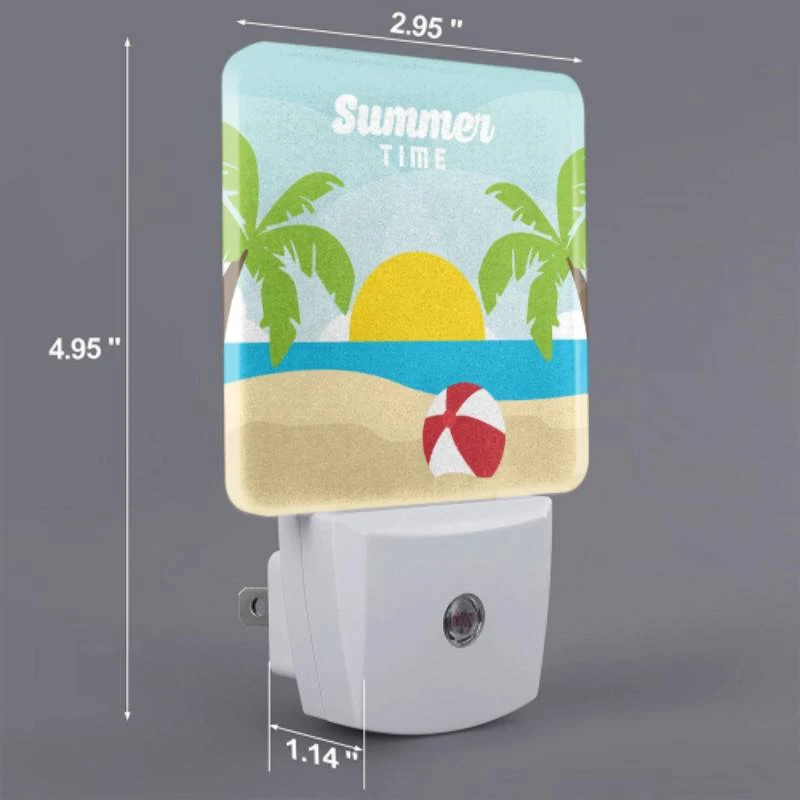 Night Light, A beach scene with a sun Night Light, A Beach Scene With A Sun -Pattern Night Light 0bed75a368b5db3aed2805647e16c6b0eff4cf99