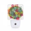 Night Light, A Colorful Circle Of Plants And Flowers. 1 Night Light, A Colorful Circle Of Plants And Flowers. -Pattern Night Light 0c898a8deb7b3848b0b5aa6302ae19ccab1b38a8