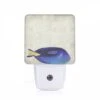 Night Light, A Blue And Yellow Fish Is Shown In A Cartoon Style. 2 Night Light, A Blue And Yellow Fish Is Shown In A Cartoon Style. -Pattern Night Light 0dbdb96467e74d36cc500806b7a5c716b211299b