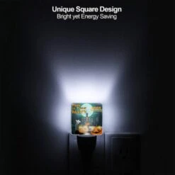 Night Light Set Of 2, A Poster Advertising A Halloween Party. 5 Night Light Set Of 2, A Poster Advertising A Halloween Party. -Pattern Night Light 0ddc3ec2f2e0520deab74d160d874e07c9635871