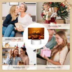 Rectangular Acrylic Night Light, A Group Of Pumpkins Are Sitting In A Pot. 9 Rectangular Acrylic Night Light, A Group Of Pumpkins Are Sitting In A Pot. -Pattern Night Light 0e592eaa8065443e71d0bbdbba25beccfa8a3347