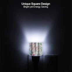 Night Light, Three Colorful Designs Are Displayed On A Row. 6 Night Light, Three Colorful Designs Are Displayed On A Row. -Pattern Night Light 0eebf5582f8b8f710fd719db5cb4aa24cd1f9929