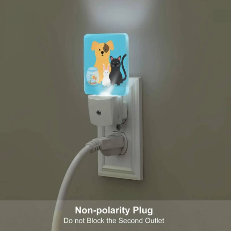 Night Light Set of 2, A dog Night Light Set Of 2, A Dog -Pattern Night Light 11b05607546d7c3809a4b57d02246c6e56a4b472