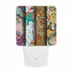 Night Light, Four Different Colored Designs Of A Dragon. 9 Night Light, Four Different Colored Designs Of A Dragon. -Pattern Night Light 1307957d79f78a1b1f5d4951fcd0c29660eaccc2