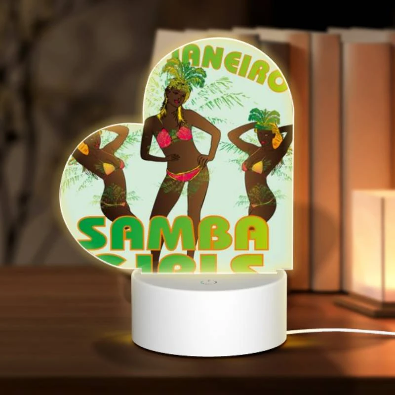 Love Acrylic Night Light, A colorful advertisement for Rio de Janeiro featuring two women in bikinis. Love Acrylic Night Light, A Colorful Advertisement For Rio De Janeiro Featuring Two Women In Bikinis. -Pattern Night Light 185d264e208cbd100ef66bfcb5f77ec691dc1259