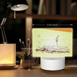 Rectangular Acrylic Night Light, A Boat Is Sailing In The Ocean 7 Rectangular Acrylic Night Light, A Boat Is Sailing In The Ocean -Pattern Night Light 1882a5c31bede94ad1a75f353929f7ecfc73fcfb
