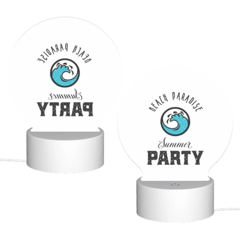 Round Acrylic Night Light, A logo for a beach party. Round Acrylic Night Light, A Logo For A Beach Party. -Pattern Night Light 18b1fc7d946a2be3d31056f4823a5dca08dfb688