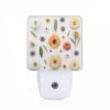 Night Light, A Variety Of Flowers Are Arranged On A White Background. 1 Night Light, A Variety Of Flowers Are Arranged On A White Background. -Pattern Night Light 18fed44e7a817e11cd311df8ec2b424f2ddbc044