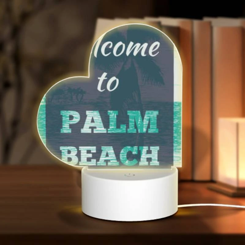 Love Acrylic Night Light, A colorful sign welcoming visitors to Palm Beach. Love Acrylic Night Light, A Colorful Sign Welcoming Visitors To Palm Beach. -Pattern Night Light 19a958e64f20e637f6b7707e940f428c3e89f366