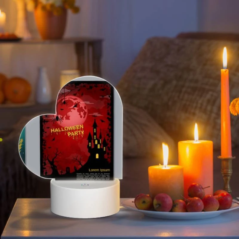 Love Acrylic Night Light, A poster with a castle and a spider web on it. Love Acrylic Night Light, A Poster With A Castle And A Spider Web On It. -Pattern Night Light 1b419baa7a5ab0156f8df9df98cbec862e623f55