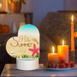 Love Acrylic Night Light, A Colorful Beach Scene With A Starfish 8 Love Acrylic Night Light, A Colorful Beach Scene With A Starfish -Pattern Night Light 1cdeac0d90efd0ed3001e1b5f00dfd9c8b3b9fc7
