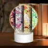 Round Acrylic Night Light, Three Colorful Designs Are Displayed On A Wall. 2 Round Acrylic Night Light, Three Colorful Designs Are Displayed On A Wall. -Pattern Night Light 1dce35417b713c81cc60533855d092a7c1f30c6c