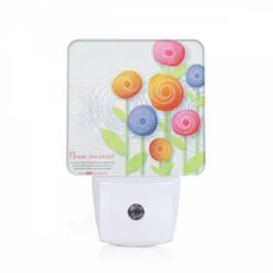 Night Light, A Colorful Flower Arrangement With A Variety Of Flowers.