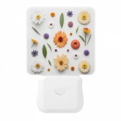 Night Light, A Variety Of Flowers Are Arranged On A White Background. 10 Night Light, A Variety Of Flowers Are Arranged On A White Background. -Pattern Night Light 1df0f2bf8cc0ebaba1b8facda98c0ebbffbb6dc8