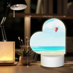 Love Acrylic Night Light, Three Hot Air Balloons Flying Over The Ocean. 7 Love Acrylic Night Light, Three Hot Air Balloons Flying Over The Ocean. -Pattern Night Light 1e7ec7e9d6b68e17db9c5301e7cf2c238abe281e