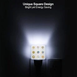 Night Light, A Collection Of Six Different Colored Flowers. 6 Night Light, A Collection Of Six Different Colored Flowers. -Pattern Night Light 2054746b87d3e6cba5e97c9f304dfc146c6dc9eb