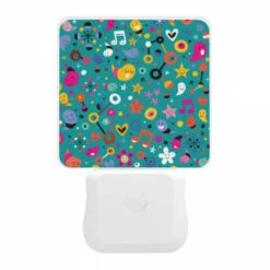 Night Light, A Colorful And Fun Design With Various Symbols And Characters. 10 Night Light, A Colorful And Fun Design With Various Symbols And Characters. -Pattern Night Light 20a1bea62889d8d0e619b8fc98170aeeebab1901