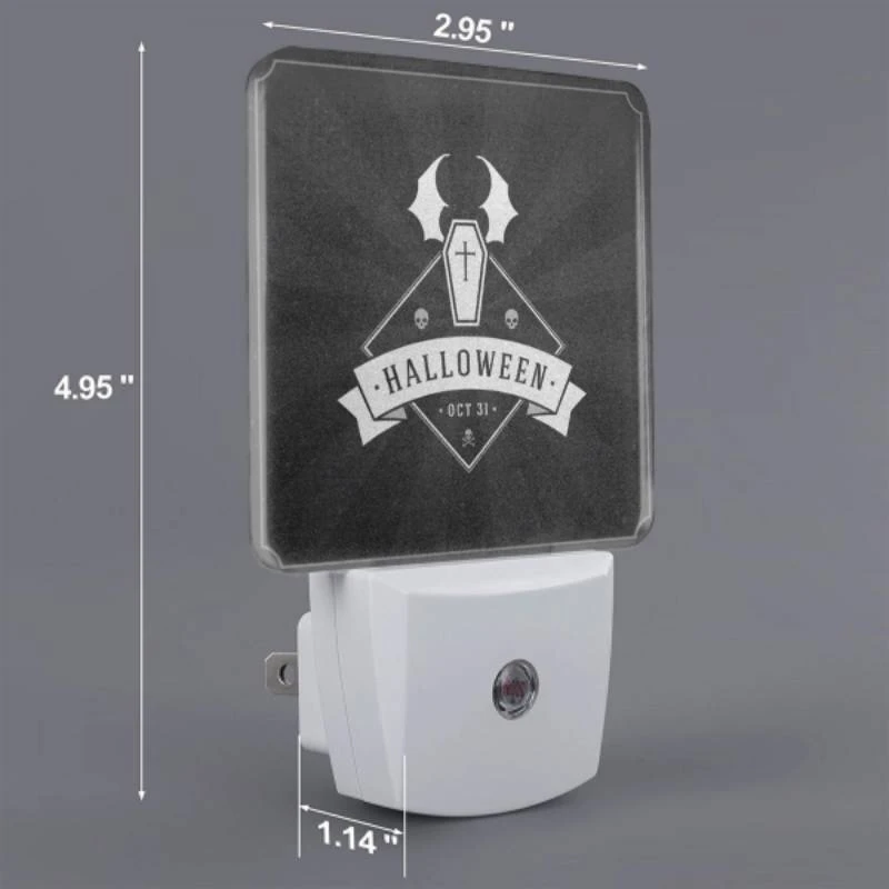 Night Light Set of 2, A black and white poster with a skull and crossbones on it. Night Light Set Of 2, A Black And White Poster With A Skull And Crossbones On It. -Pattern Night Light 226503614ff7480bb435d23e5d62e40c6065f3df