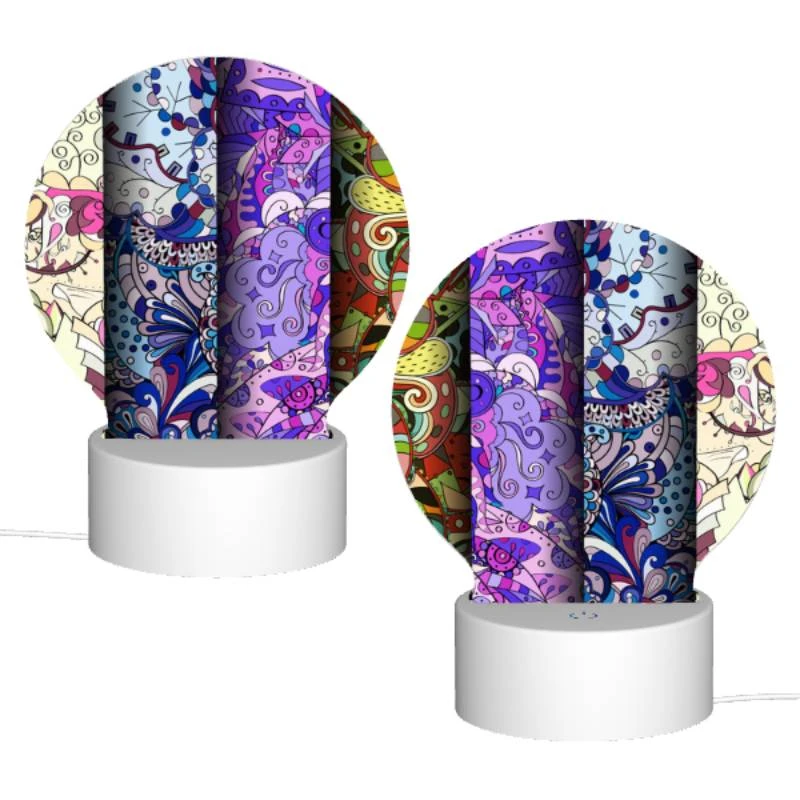 Round Acrylic Night Light, Four different colored designs of a butterfly. Round Acrylic Night Light, Four Different Colored Designs Of A Butterfly. -Pattern Night Light 2429c9d1294754041d8993cb56cbdccea8b2aac1