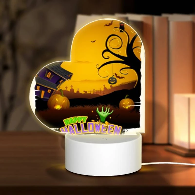 Love Acrylic Night Light, A Halloween poster with a house Love Acrylic Night Light, A Halloween Poster With A House -Pattern Night Light 2a9c804abca49272db96e6ff6ef5921f15b21b3b