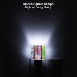 Night Light, Three Colorful Designs Are Displayed On A Row. 6 Night Light, Three Colorful Designs Are Displayed On A Row. -Pattern Night Light 2b2b08fe9bdbb104c464314cc96bf4c60ff56540