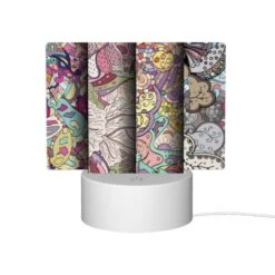 Rectangular Acrylic Night Light, Three Colorful And Artistic Designs Are Displayed Side By Side. 11 Rectangular Acrylic Night Light, Three Colorful And Artistic Designs Are Displayed Side By Side. -Pattern Night Light 2bb9879feb98618ce5b0f1878531e1d692dea6b4