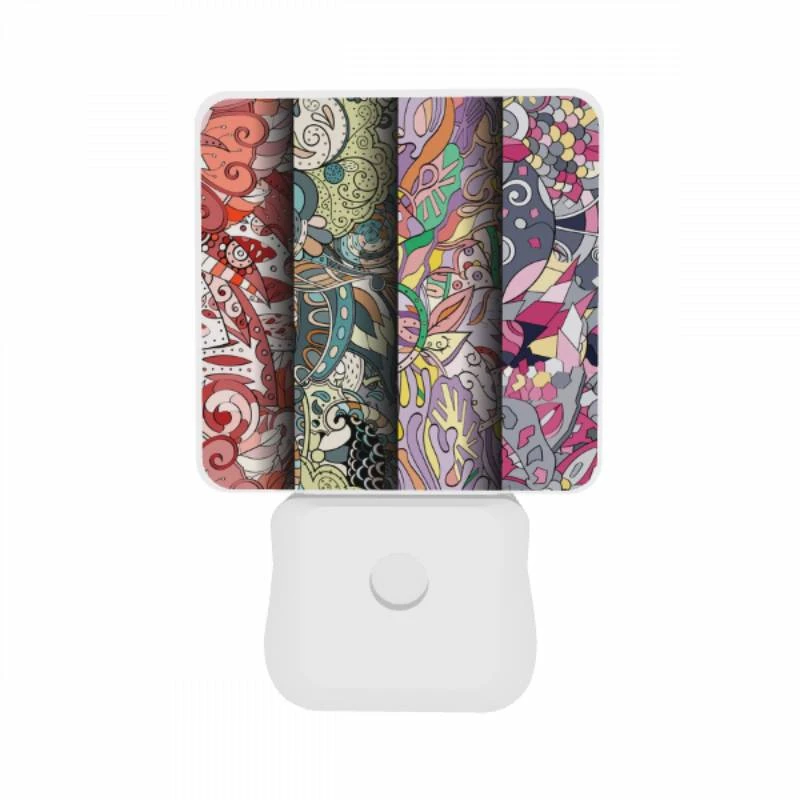 Night Light Set of 2, Four different colored paintings of hands. Night Light Set Of 2, Four Different Colored Paintings Of Hands. -Pattern Night Light 2ddef4c29a7bf216c64215fc6f62c67e1a8dc8fa