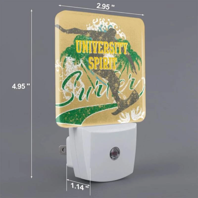 Night Light Set of 2, A logo for University Spirit. Night Light Set Of 2, A Logo For University Spirit. -Pattern Night Light 2fac4ee550c14c88388d626d18ee64a2b769dd7d