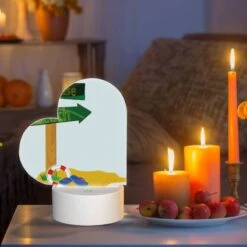 Love Acrylic Night Light, A Sign Pointing To Paradise Beach. 8 Love Acrylic Night Light, A Sign Pointing To Paradise Beach. -Pattern Night Light 31d703c0ff3057c7f240b14a4cdd1e31eba28504