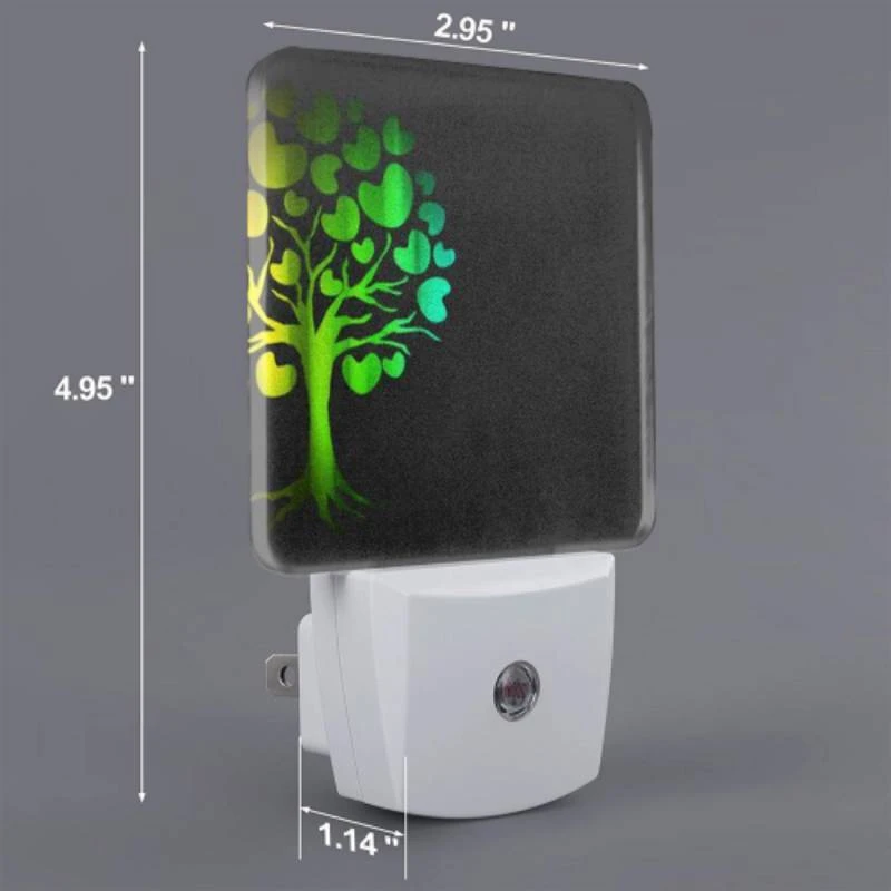 Night Light, A tree with hearts on it. Night Light, A Tree With Hearts On It. -Pattern Night Light 3275301040e252edcd209537fca6eafe49e20d25