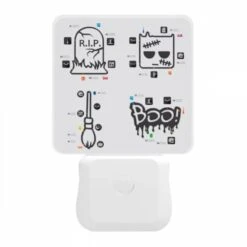 Night Light, Four Different Halloween Themed Stickers Are Shown. 11 Night Light, Four Different Halloween Themed Stickers Are Shown. -Pattern Night Light 337c3e057cfe2261531b1eb162d2823a5d0a77a1