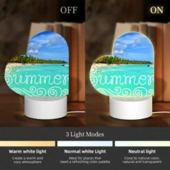 Love Acrylic Night Light, A Beautiful Beach Scene With A Blue Ocean And Palm Trees. 4 Love Acrylic Night Light, A Beautiful Beach Scene With A Blue Ocean And Palm Trees. -Pattern Night Light 34ba47f14e0ebf872708c405867c660cfa00374e