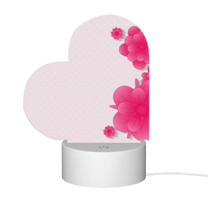 Love Acrylic Night Light, A pink flower with a yellow center. Love Acrylic Night Light, A Pink Flower With A Yellow Center. -Pattern Night Light 34bd55d01d9444372fb0c51420d1a41bb40afe62