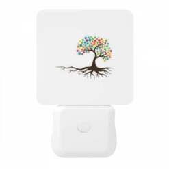 Night Light, A Tree With Many Colors On It. 10 Night Light, A Tree With Many Colors On It. -Pattern Night Light 3aba885081b868e666b130e576247a6334a47ce5