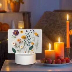 Rectangular Acrylic Night Light, A Collection Of Different Flowers And Leaves. 8 Rectangular Acrylic Night Light, A Collection Of Different Flowers And Leaves. -Pattern Night Light 3b4f0e0dfc9f71c92961f52e2972f43da0598f97