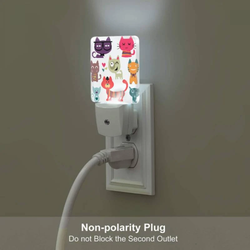 Night Light, A collection of cute cat cartoons. Night Light, A Collection Of Cute Cat Cartoons. -Pattern Night Light 3b54a5172b918b0860ff66eab0204a59a067385c