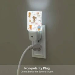 Night Light Set Of 2, A Collection Of Cartoon Animals 6 Night Light Set Of 2, A Collection Of Cartoon Animals -Pattern Night Light 3c1d10c9dc3bac21b3afd7916d4cd349b3242d67