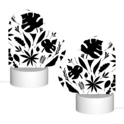 Love Acrylic Night Light, A Black And White Image Of A Leafy Plant. 3 Love Acrylic Night Light, A Black And White Image Of A Leafy Plant. -Pattern Night Light 3cdf252d705938170589e531055789b57ea2e61b
