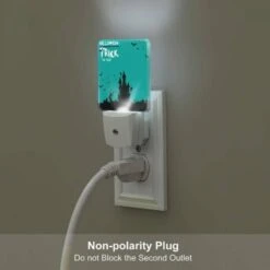 Night Light, A Halloween Trick Or Treat Poster With A Castle And Bats. 5 Night Light, A Halloween Trick Or Treat Poster With A Castle And Bats. -Pattern Night Light 3d4b220d14eea7414628f49eaf02a1e91835626e