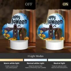 Love Acrylic Night Light, A Halloween Poster With A Witch 4 Love Acrylic Night Light, A Halloween Poster With A Witch -Pattern Night Light 3e2888aaa834f8b5eb26f313c3e711a7e61a80e4