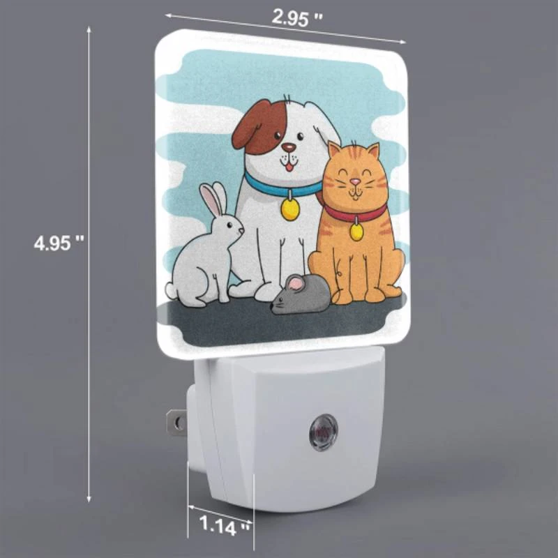 Night Light Set of 2, A dog Night Light Set Of 2, A Dog -Pattern Night Light 3e5b3e460f9c0ddf1c150863a87f6b60286e2ab6