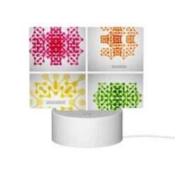 Rectangular Acrylic Night Light, Four Different Colored Geometric Patterns. 11 Rectangular Acrylic Night Light, Four Different Colored Geometric Patterns. -Pattern Night Light 409bd8379993e6c001728452f25a6a42acb56c2f